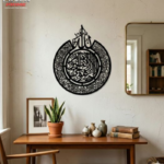 Ayatul Kursi Metal Wall Art – Premium Laser-Cut Islamic Calligraphy